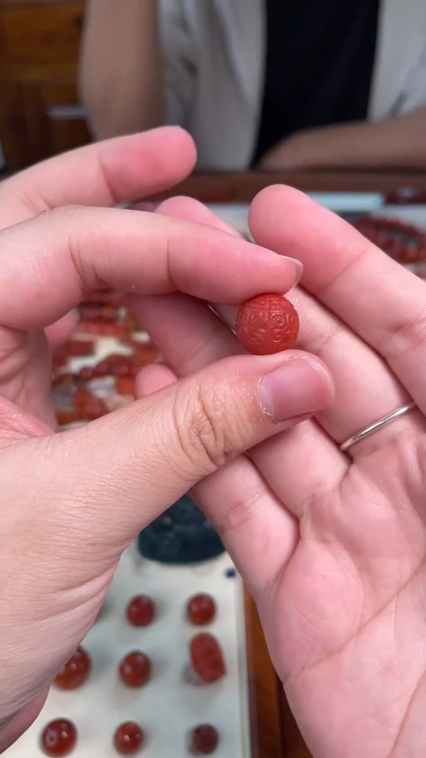 未镶嵌2南红玛瑙配饰