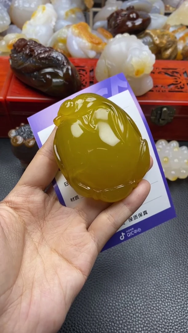 未镶嵌手把玛瑙/玉髓大****山00