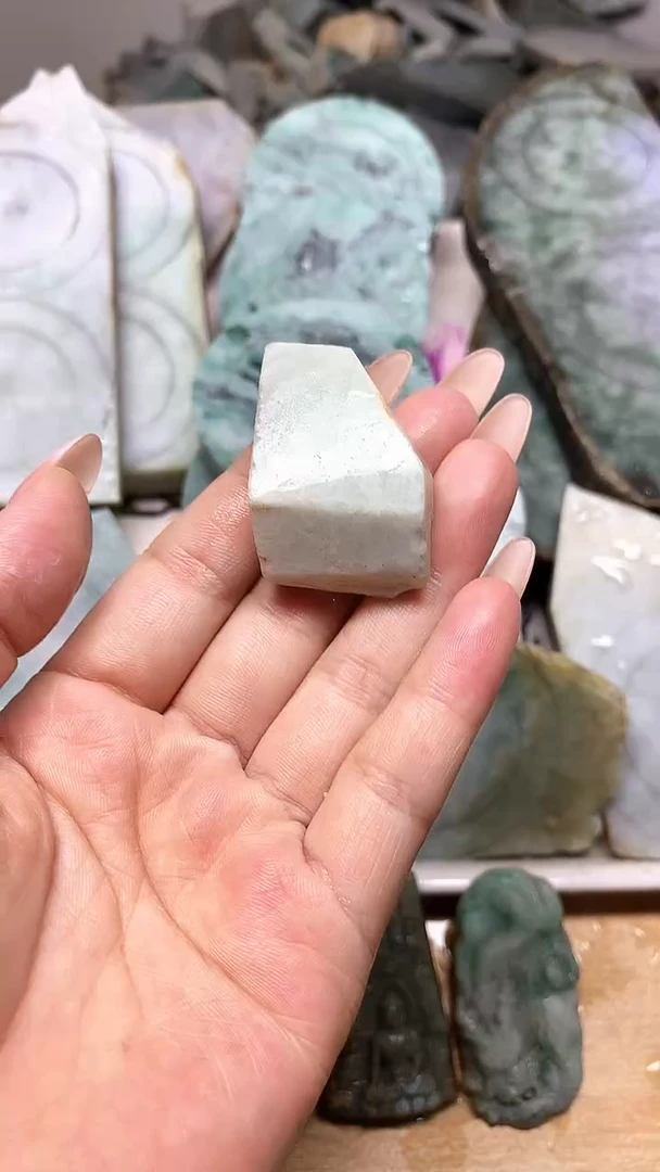 裸石翡翠天然缅甸翡翠A货74