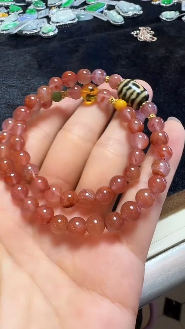 【闪购商品】南红玛瑙手串未镶嵌手串