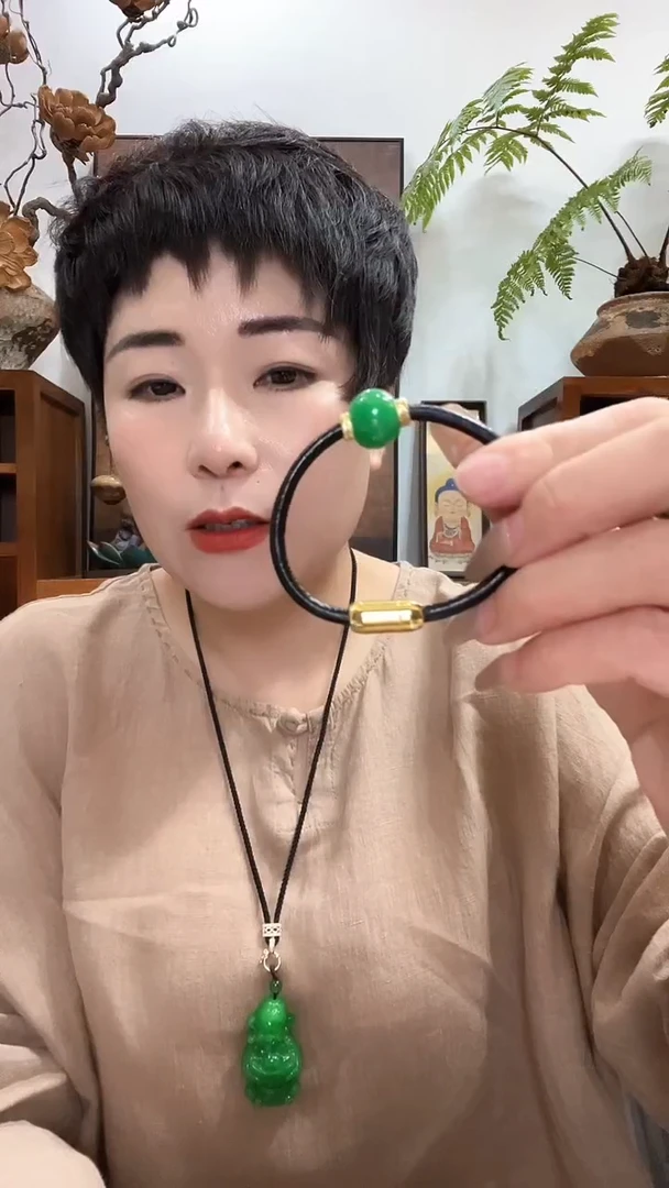 吊坠(赠链)合金翡翠547