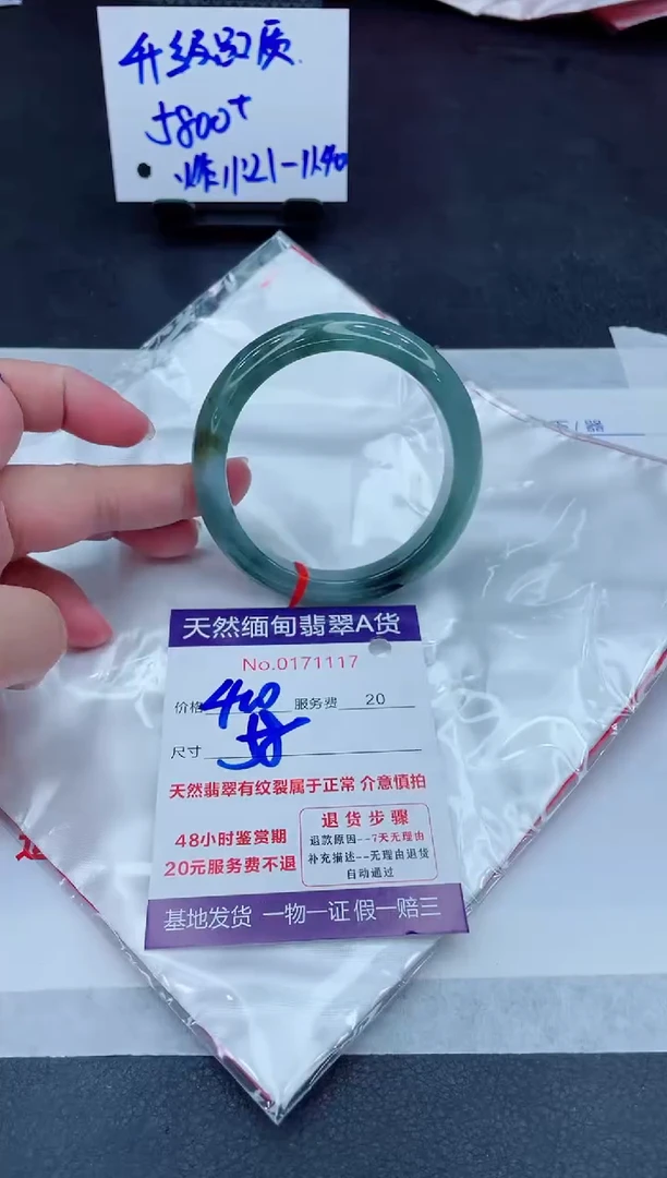 未镶嵌手镯翡翠400.00000