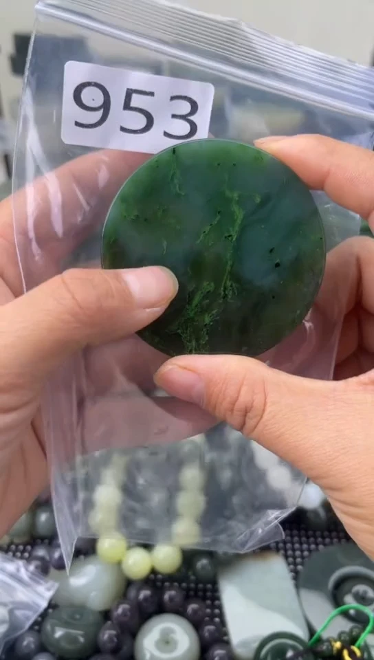 未镶嵌和田玉珠宝半成品镯芯