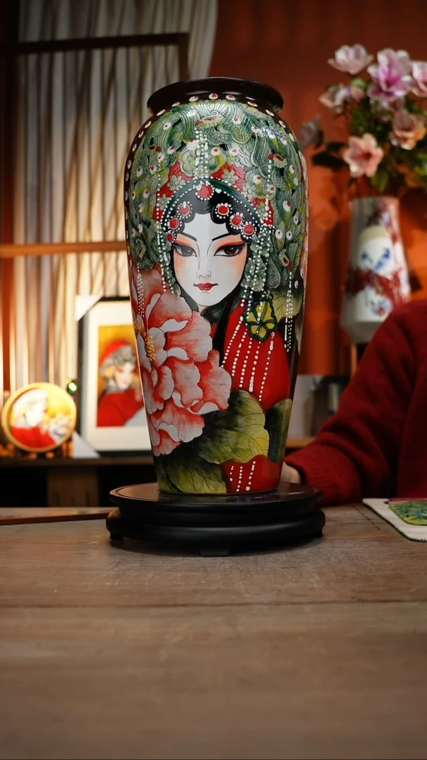 【简家甄选】景德镇设计师釉下手绘陶瓷