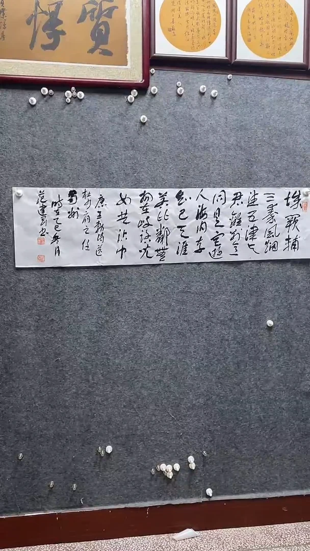 书法范建刚老师作品138*34