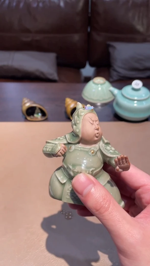 软****✨窑承青瓷岳云香插