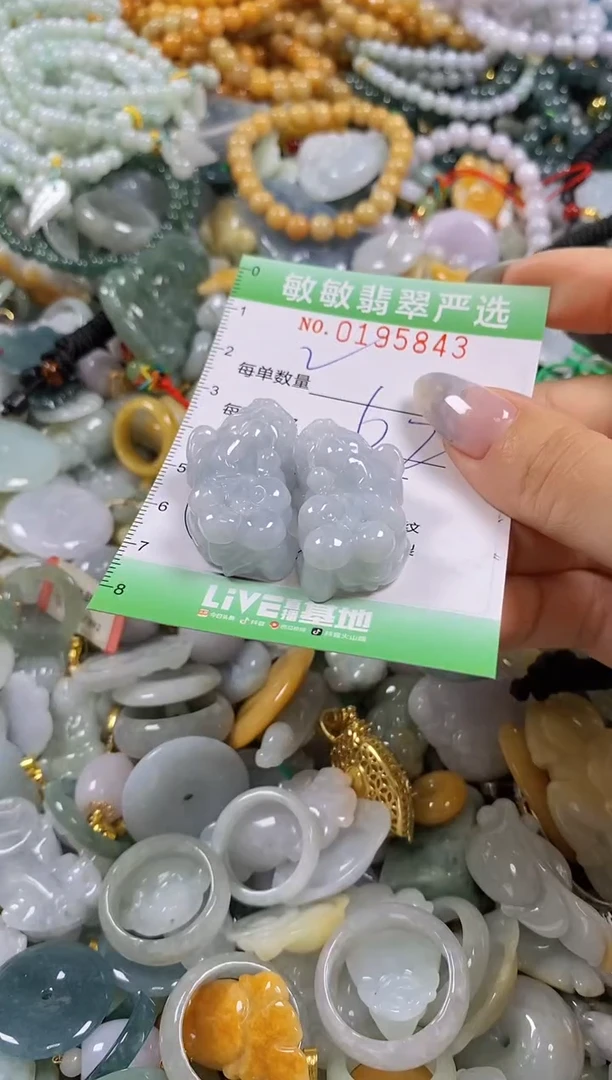 翡翠未镶嵌颈饰闪购0195843