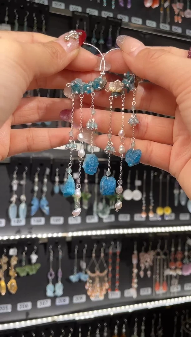 【闪购商品】紫晶耳饰银S925镶嵌 Cynthia