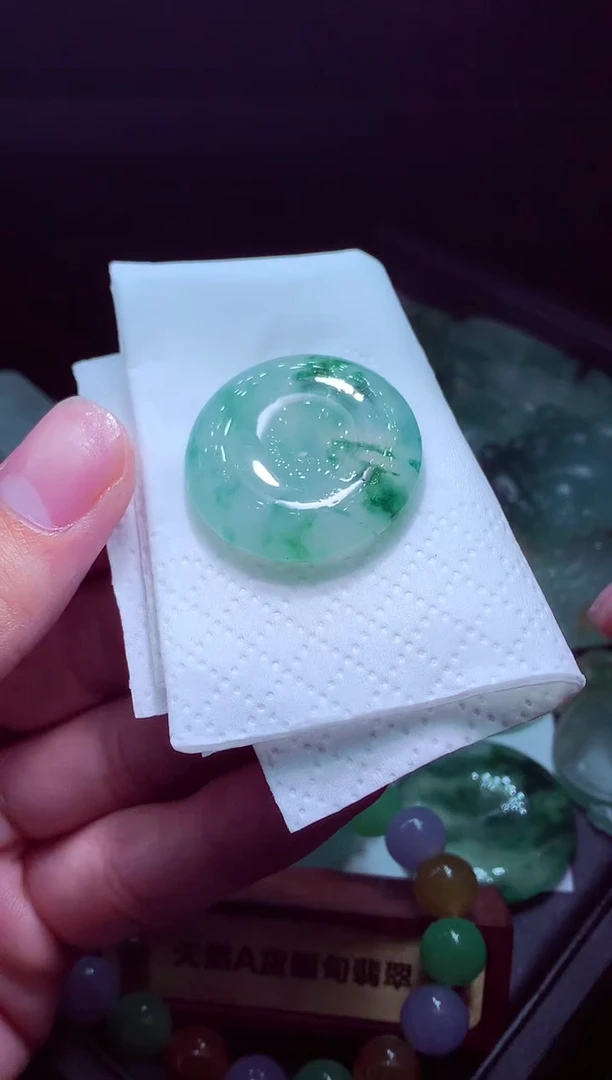 未镶嵌定制翡翠白**#毛货翡翠定制