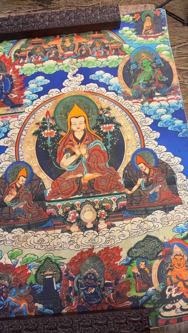 装裱画澄空梵像高端精选链接AA60