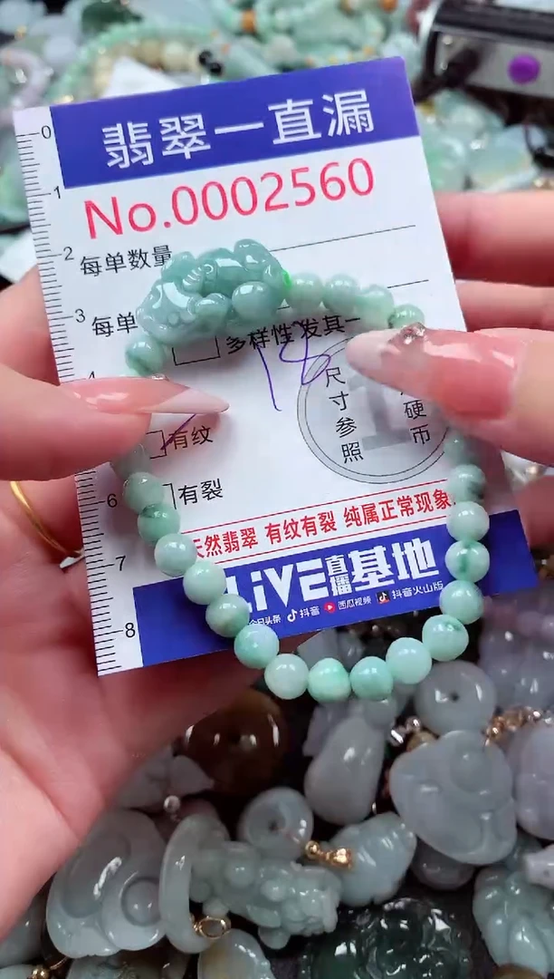 翡翠未镶嵌吊坠(不含链)2560