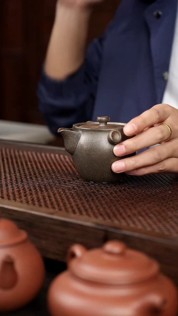 茶壶紫砂6-1三元宝瓶