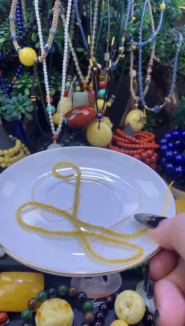 发晶手链未镶嵌金发晶