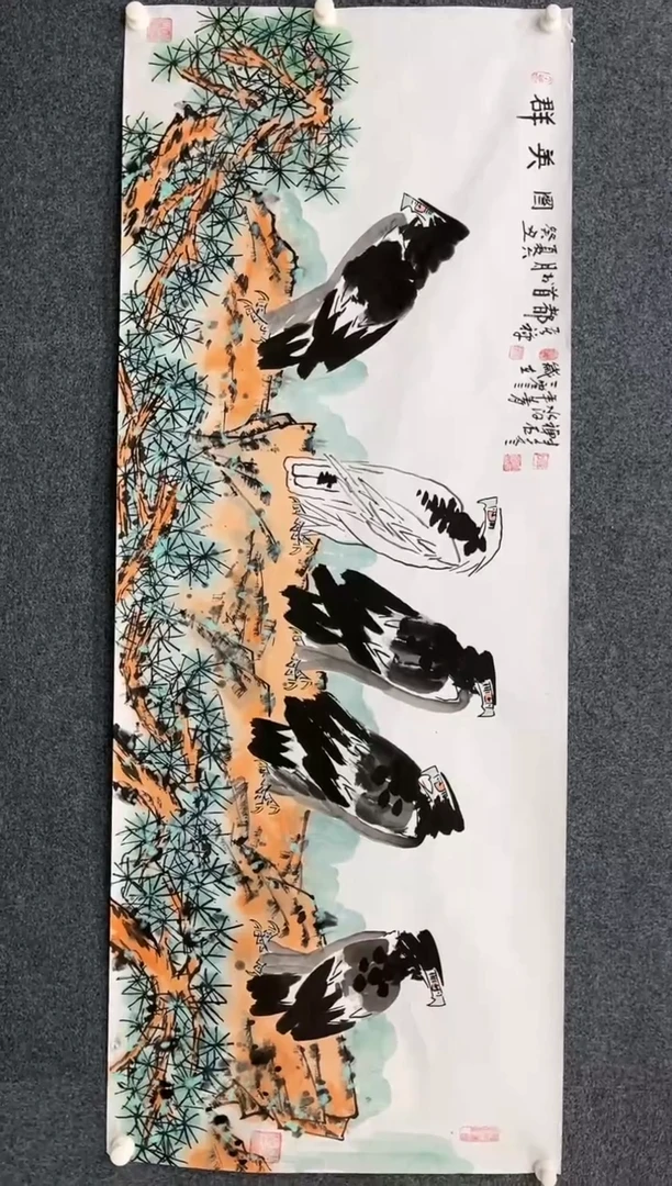 【闪购商品】国画2.22-艺术馆-杨成喜-六尺88