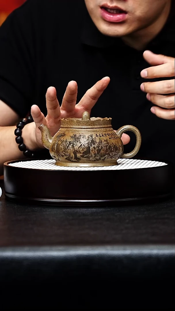 茶壶紫砂僧帽手工紫砂壶