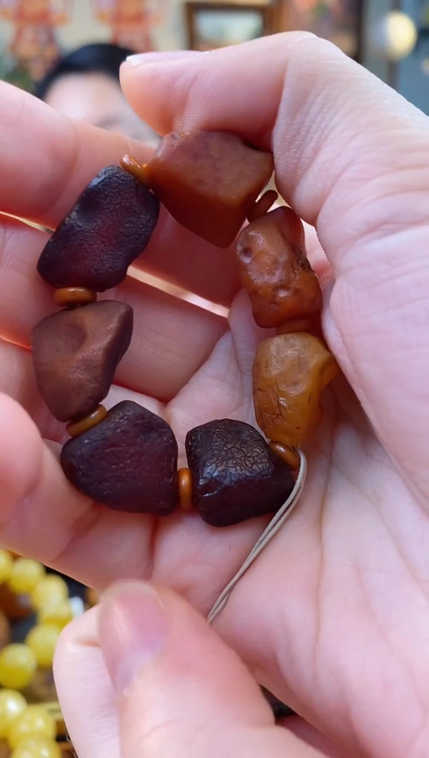 【闪购商品】琥珀手串未镶嵌吊坠