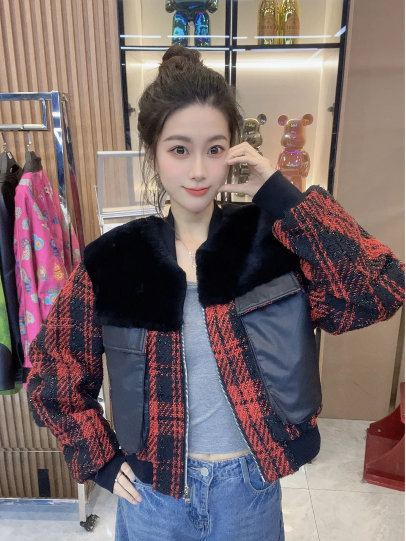 2号链接101-200真皮皮草外套