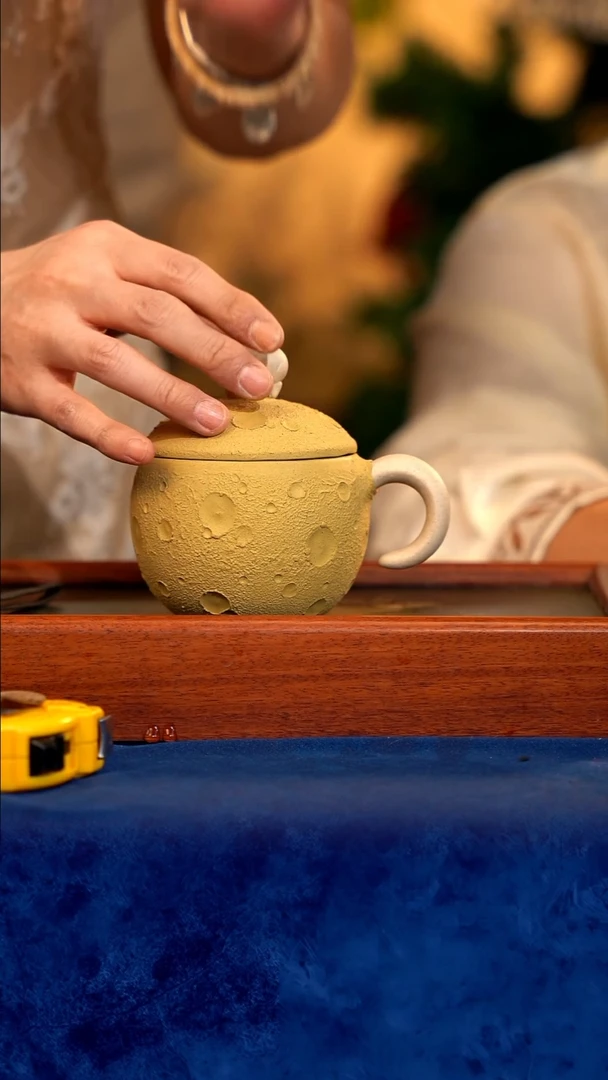 紫砂 宜兴紫砂 TZP 星球  盖杯