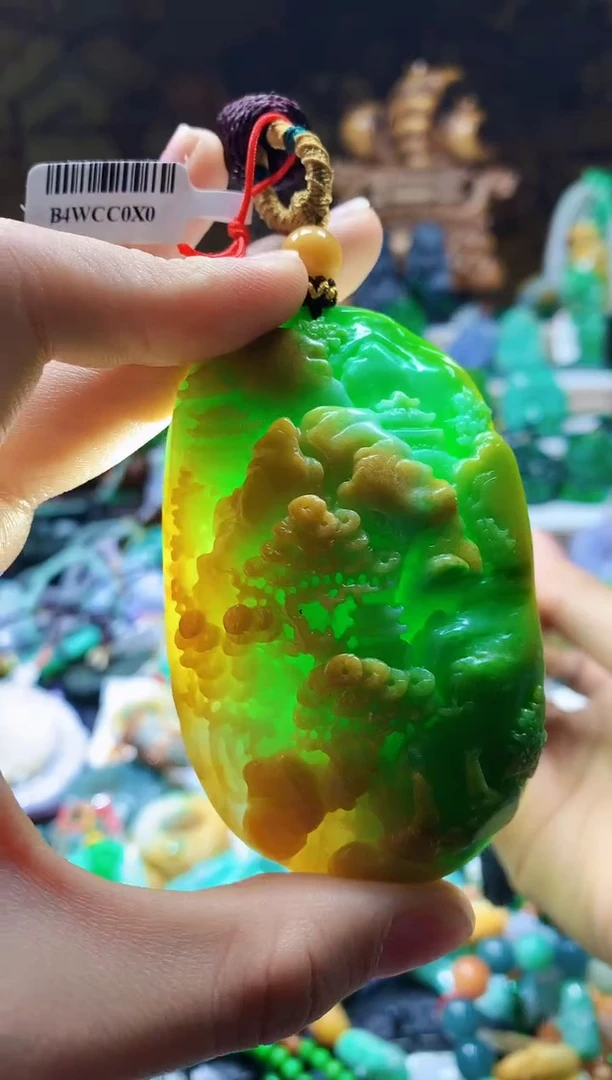 未镶嵌挂件翡翠天然A货翡翠