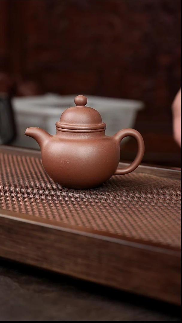 茶壶紫砂底槽清寿珍掇球{}大