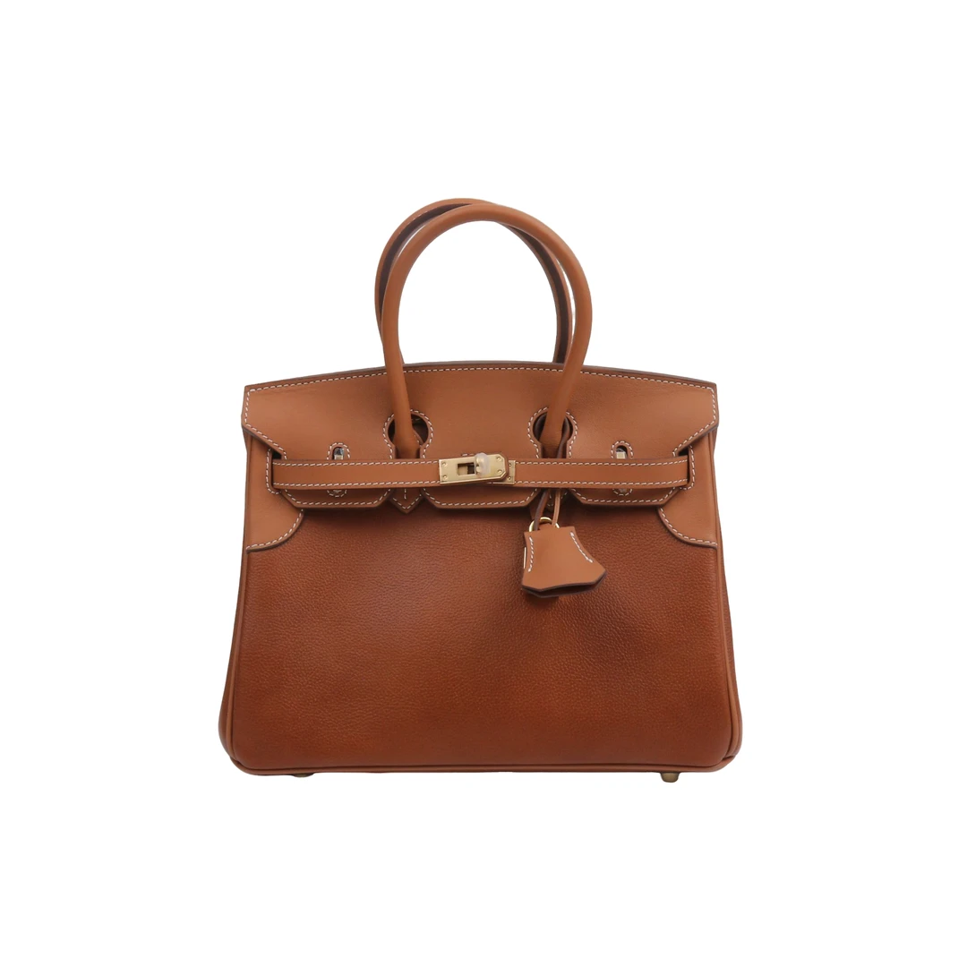 AI.BAGBURRY时尚牛皮包包女款爆款2025新款百搭包包高级感手提包