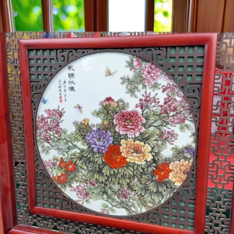 XD-GH-977紫归牡怀瓷板礼盒装-张
