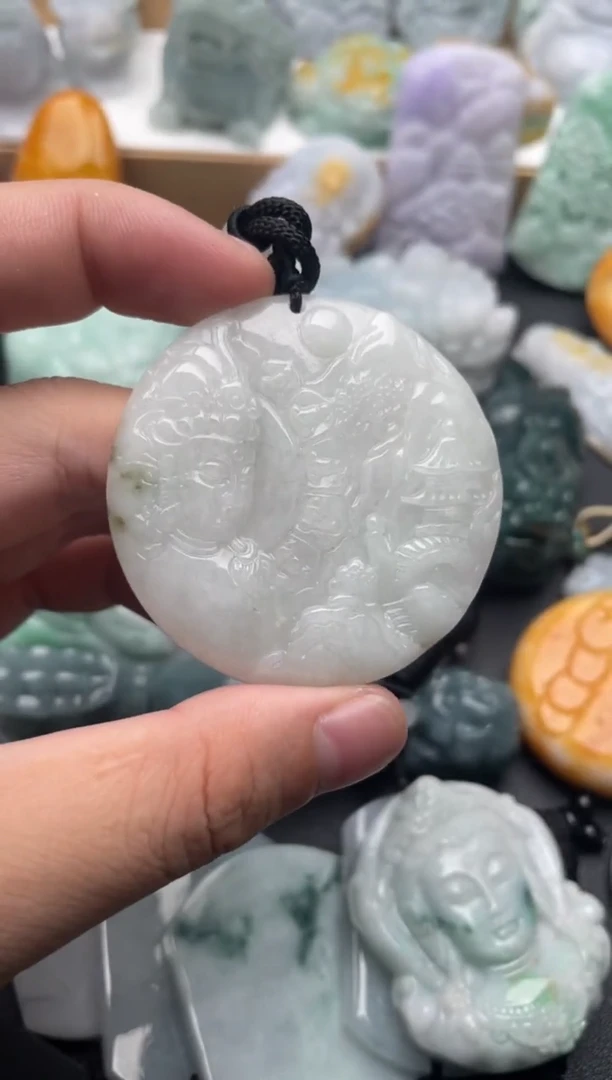 吊坠(不含链)未镶嵌翡翠1