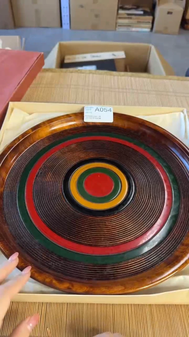 漆盘，中古物品默认微瑕非全新