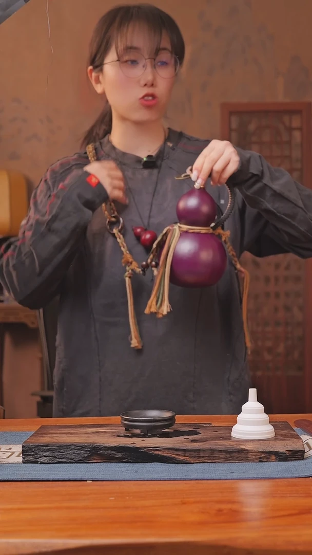 815号链接精品大漆葫芦现货现发[一物一拍]