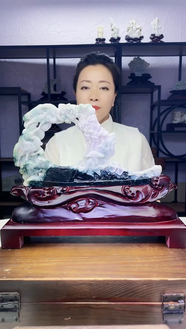 未镶嵌定制翡翠毛货09190232