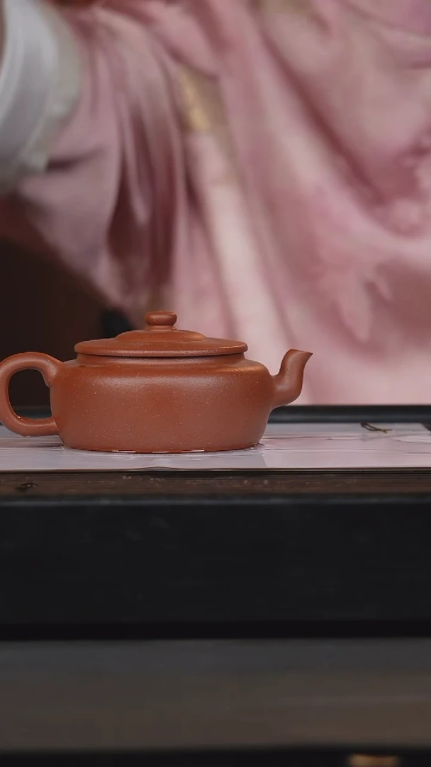 茶壶紫砂朱治玲紫砂壶笠帽