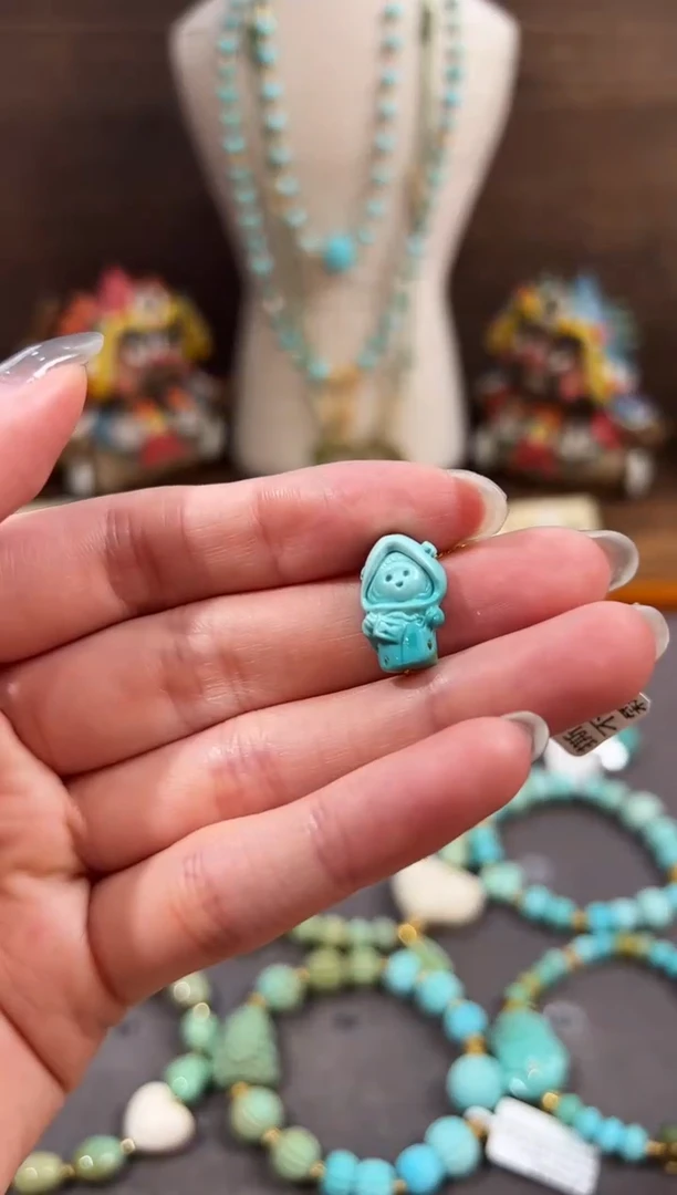 绿松石未镶嵌配饰绿松石配饰