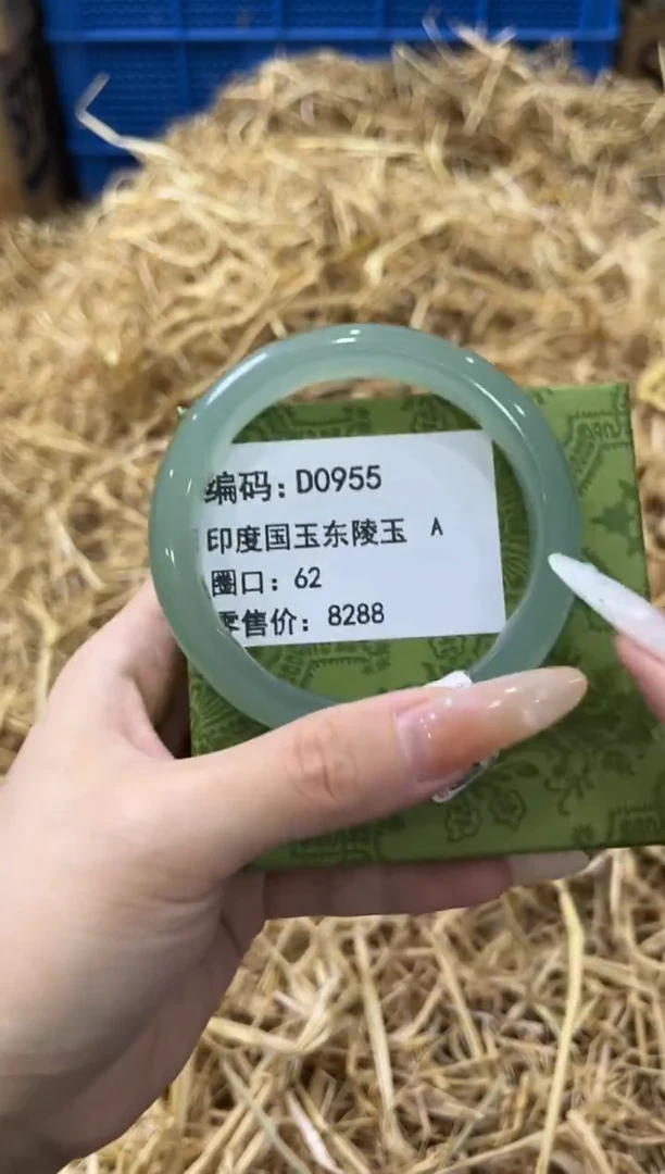 未镶嵌手镯石英质玉D0955