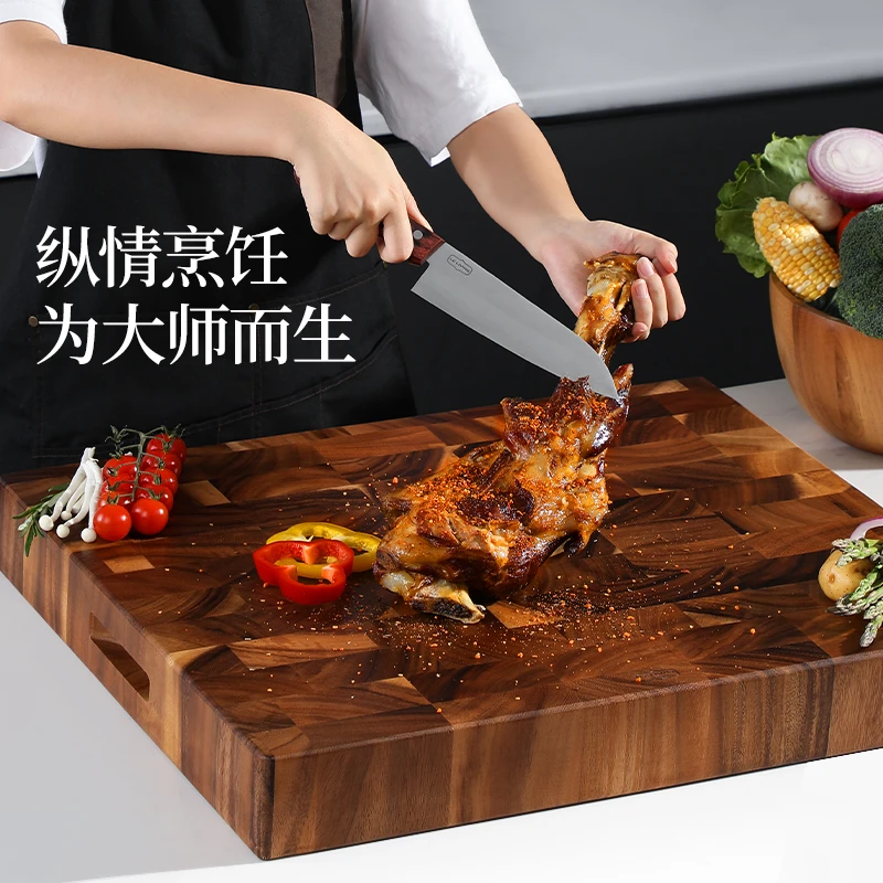 泰国lcliving相思木大师专业切菜板加宽加厚剁肉案板厨房砧板实木