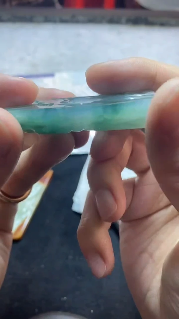 【闪购商品】定制翡翠未镶嵌翡翠片料