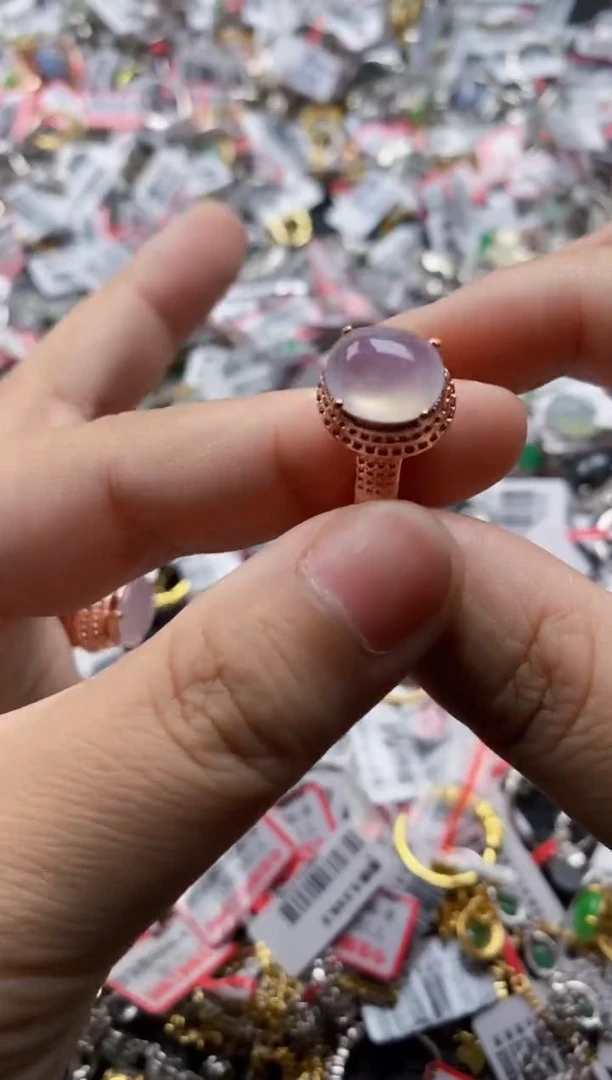 翡翠戒指未镶嵌12-12--110