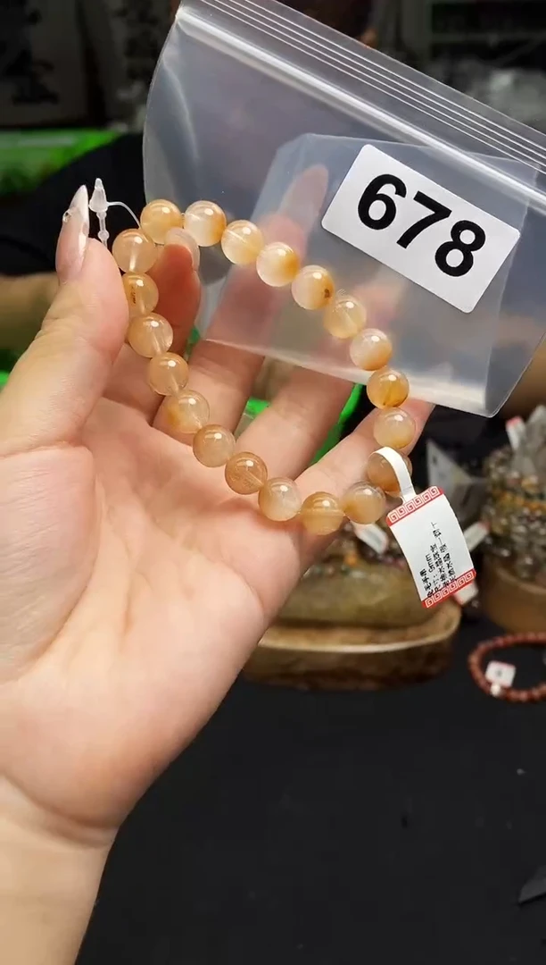 水晶手串未镶嵌手串678