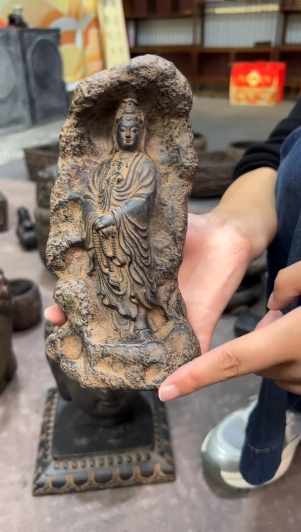 陶土【火山泥】普慈观音