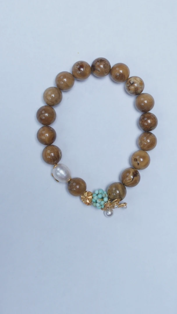 未镶嵌琥珀手链根珀圆珠手串