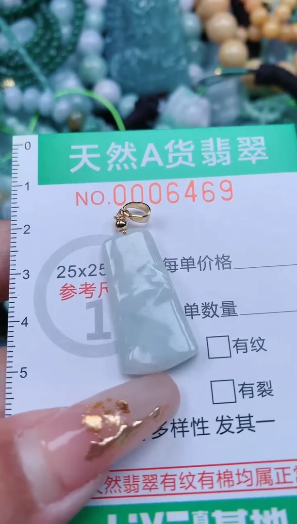 【闪购商品】翡翠颈饰未镶嵌.0006469