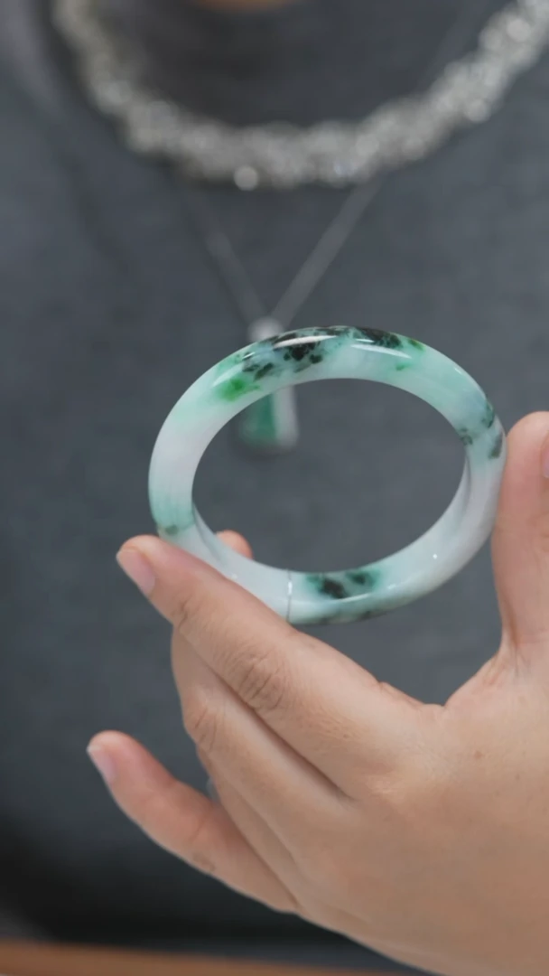 未镶嵌手镯翡翠翡翠手镯L（61.1#）0719