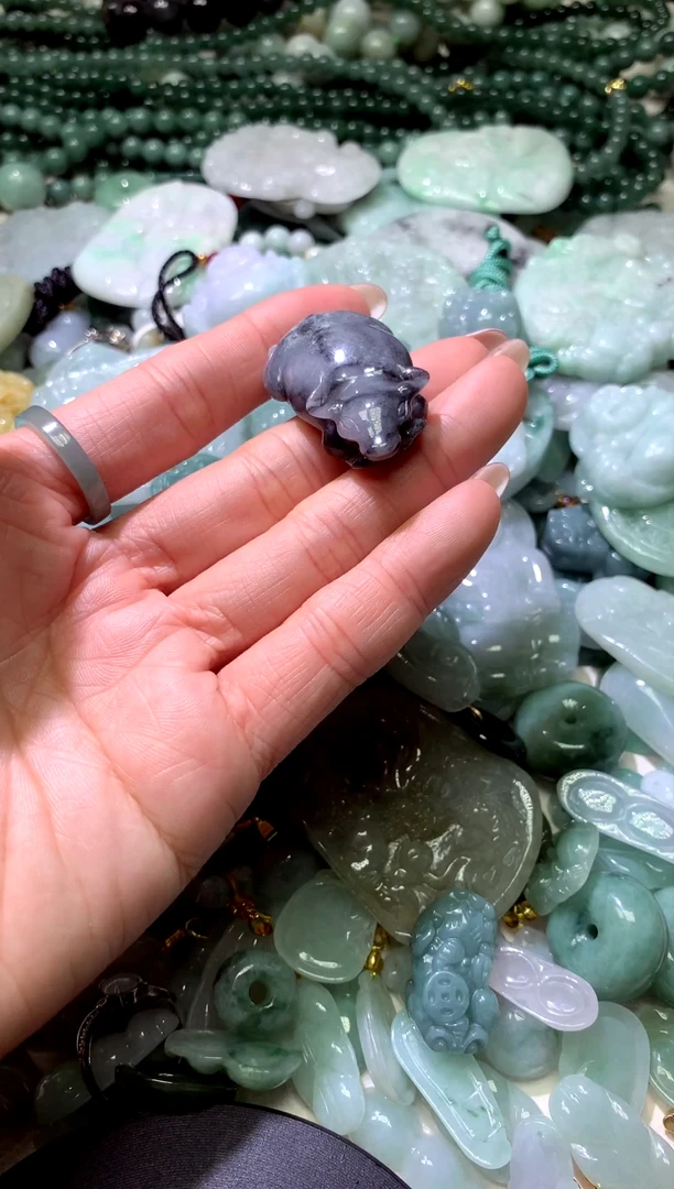 吊坠(不含链)未镶嵌翡翠1