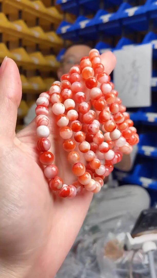 未镶嵌手串南红玛瑙324  7mm