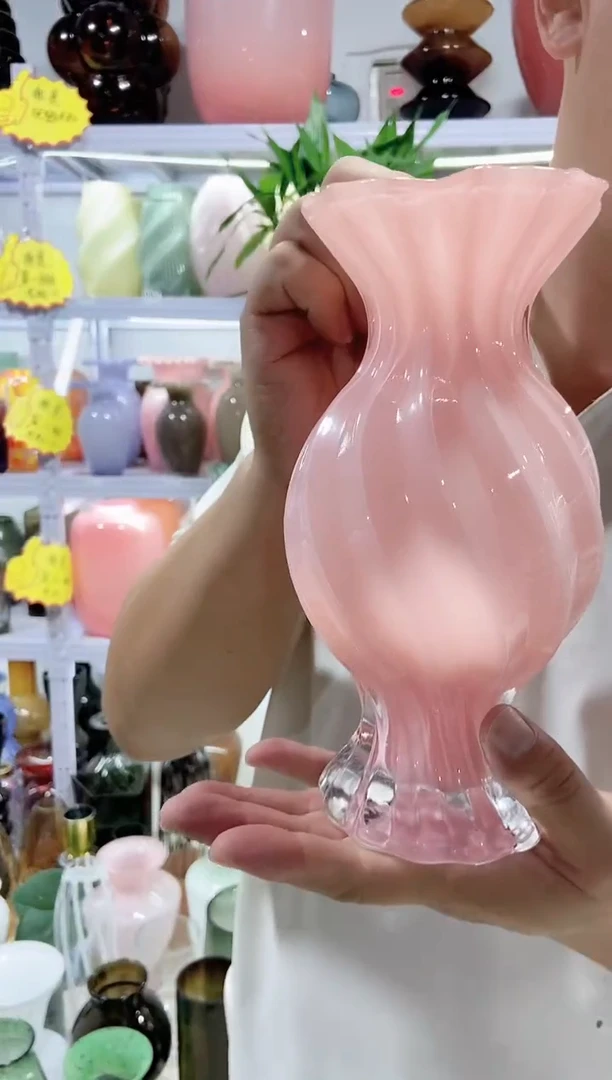 粉色糖果花瓶.....微瑕介意勿拍