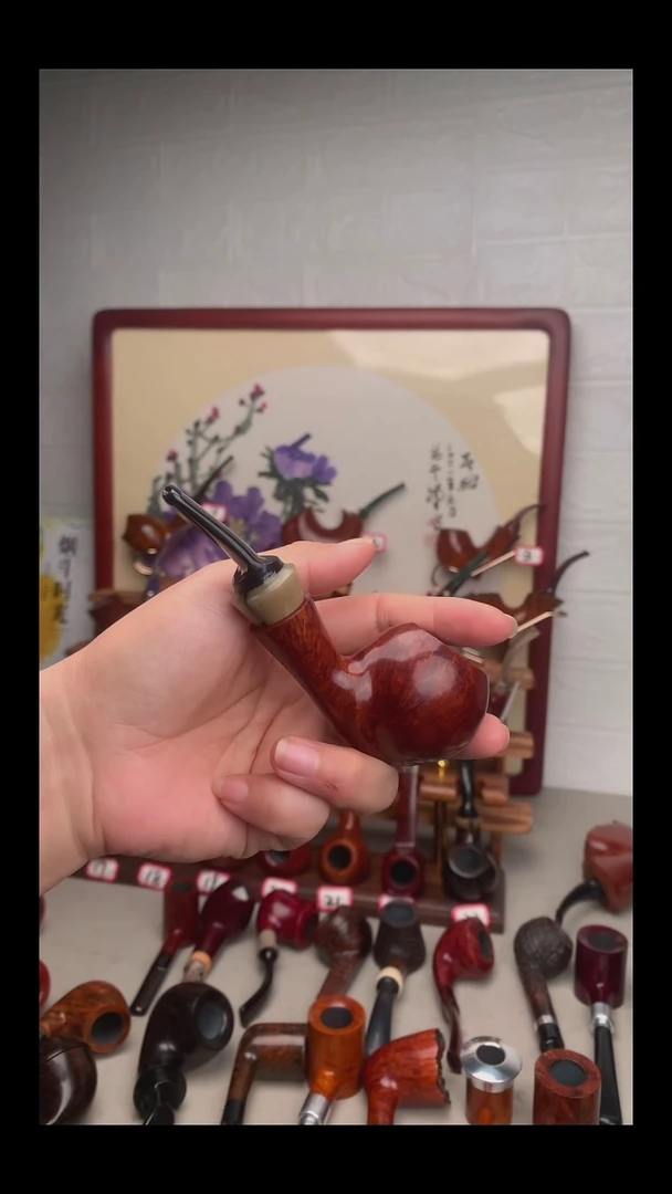 石楠木烟斗手工打磨