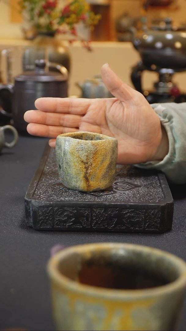 茶壶紫砂纯自然紫砂柴烧