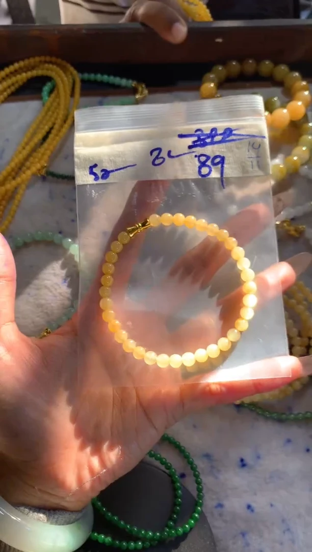 未镶嵌手链翡翠单珠天然缅甸翡翠多样性发货