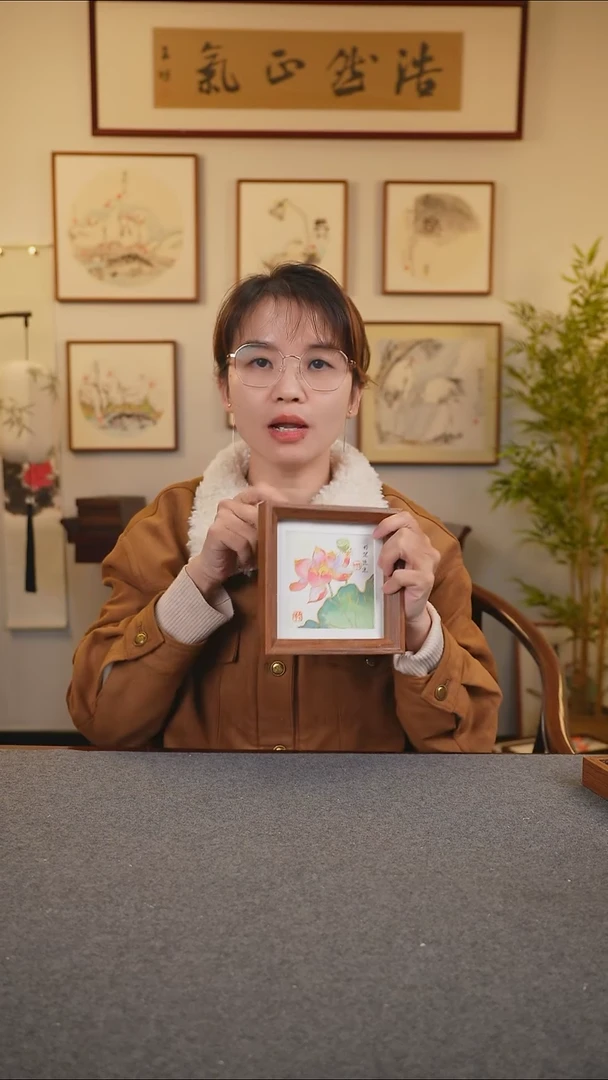 横款鹿鸣现代美术馆-岳倚竹老师作品
