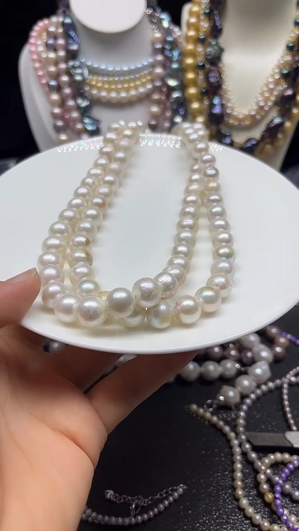 淡水珍珠未镶嵌颈饰多人