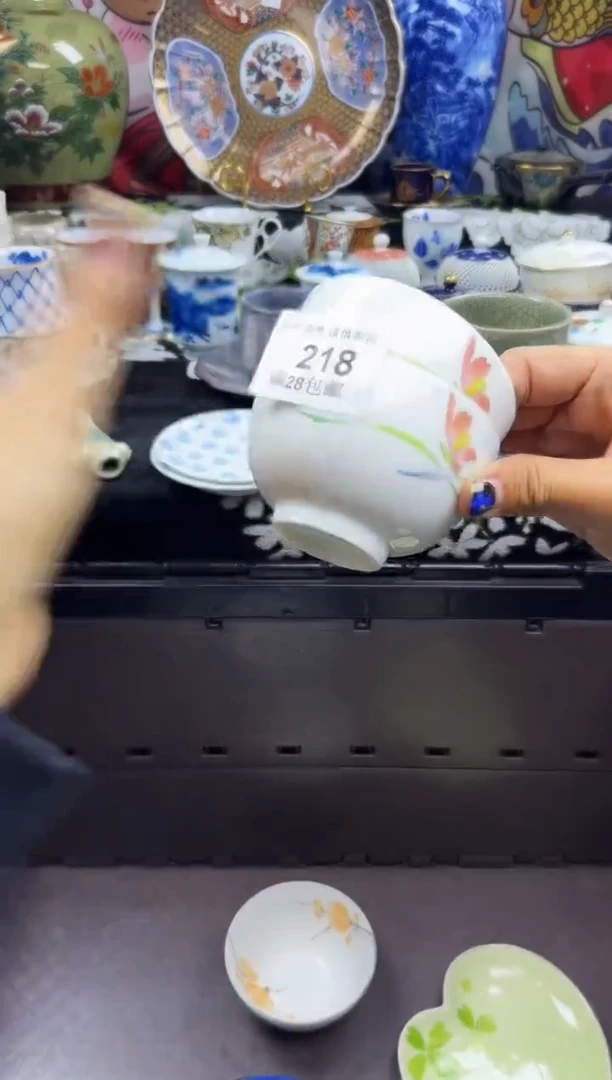 瓷片9****记瓷色工艺品品品品218